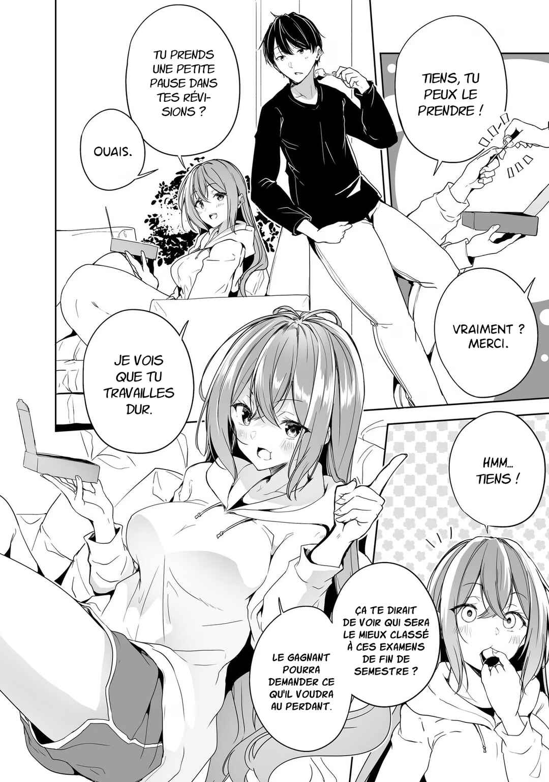 Danshi dato Omotteita Osananajimi tono Shinkon Seikatsu ga Umaku Ikisugiru Ken ni Tsuite Chapter 5 - Page 3