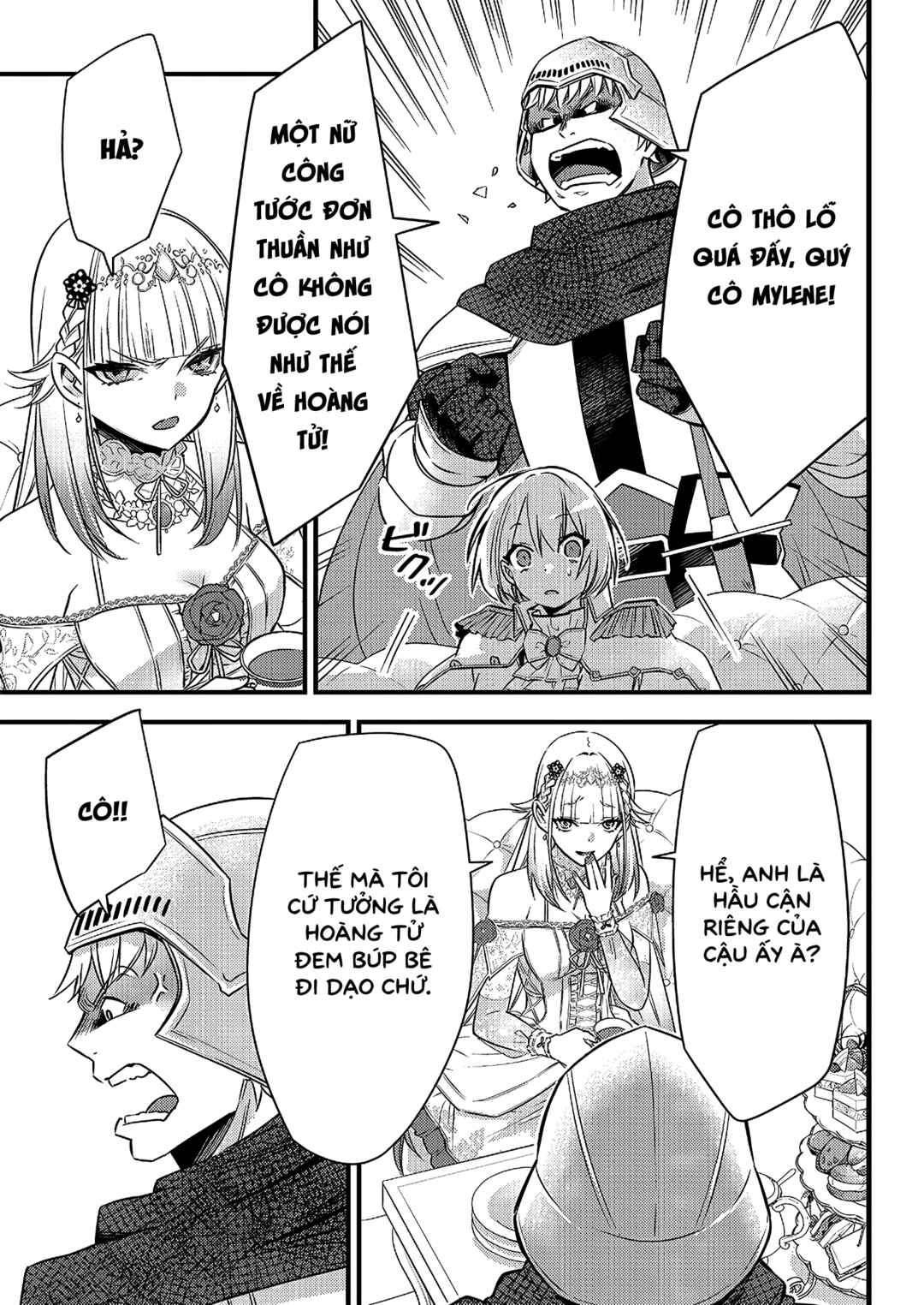 Savage Fang Ojou-sama: Shijou Saikyou no Youhei wa Shijou Saikyou no Bougyaku Reijou to Natte Nidome no Sekai o Musou suru Chapter 4 - Page 17