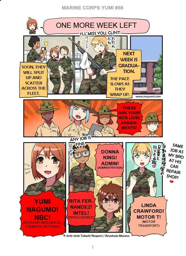 Marine Corps Yumi Chapter 56 - Page 1