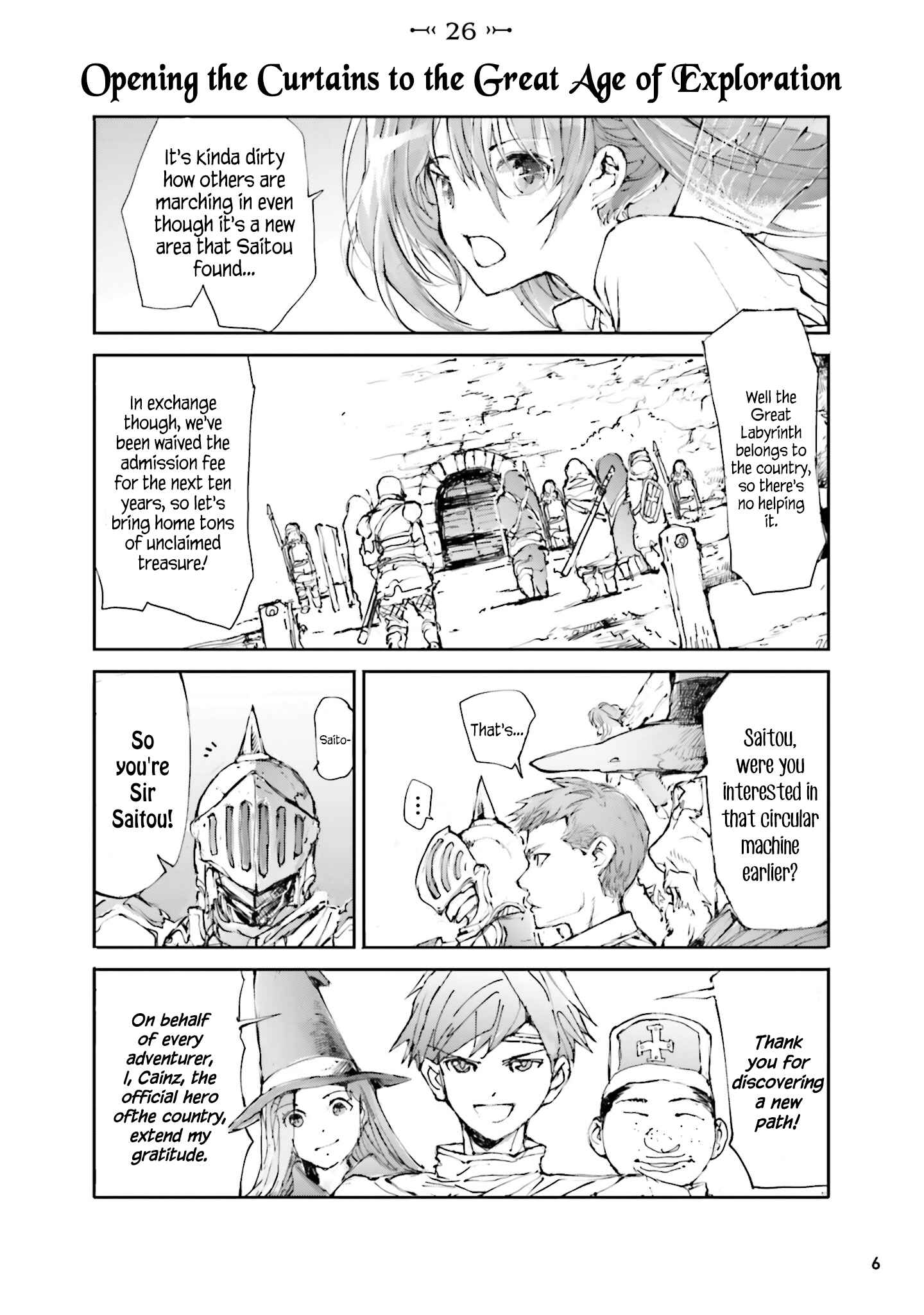 Benriya Saitou-san, Isekai ni Iku Chapter 26 - Page 1