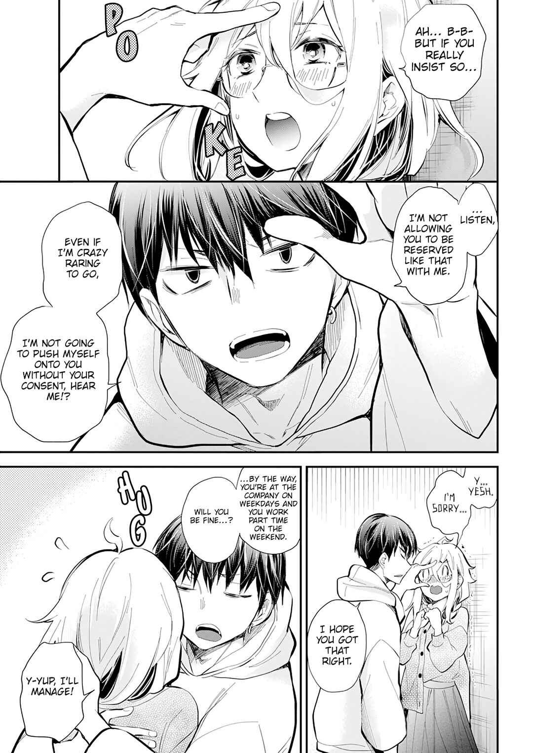 Shingeki no Eroko-san: Hen na Oneesan wa Danshi Kousei to Nakayoku Naritai Chapter 40 - Page 12
