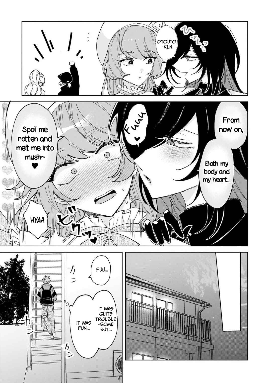 Moto Mahou Shoujo no Onee-san wa Koi wo Shiritai Chapter 3 - Page 35
