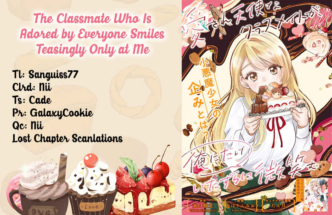 Aisare Tenshi na Classmate ga, Ore ni Dake Itazura ni Hohoemu Chapter 7 - Page 1