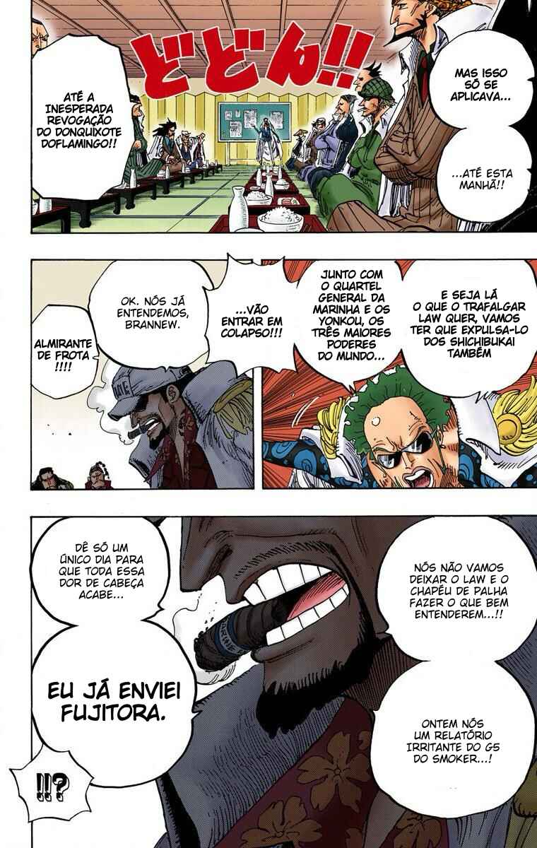 One Piece (Official Colored) Chapter 700 - Page 14