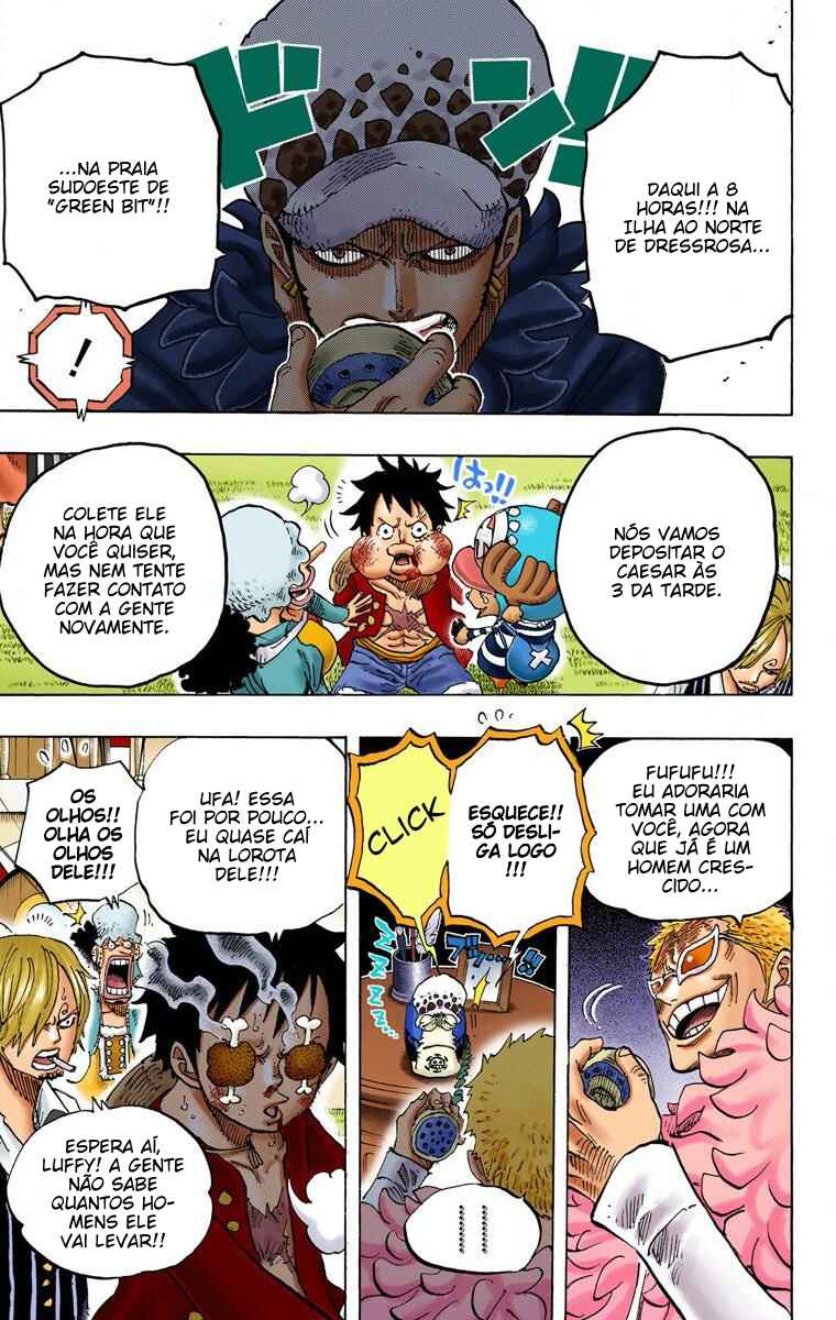 One Piece (Official Colored) Chapter 700 - Page 7