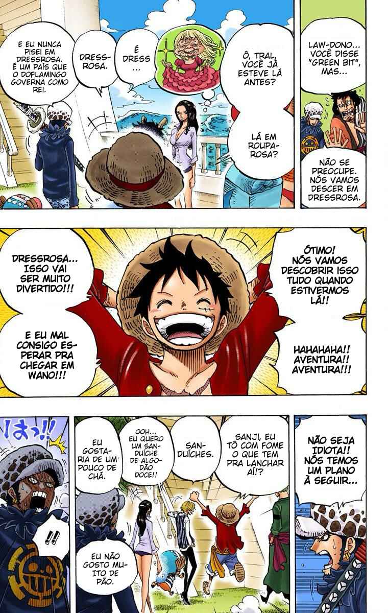 One Piece (Official Colored) Chapter 700 - Page 9