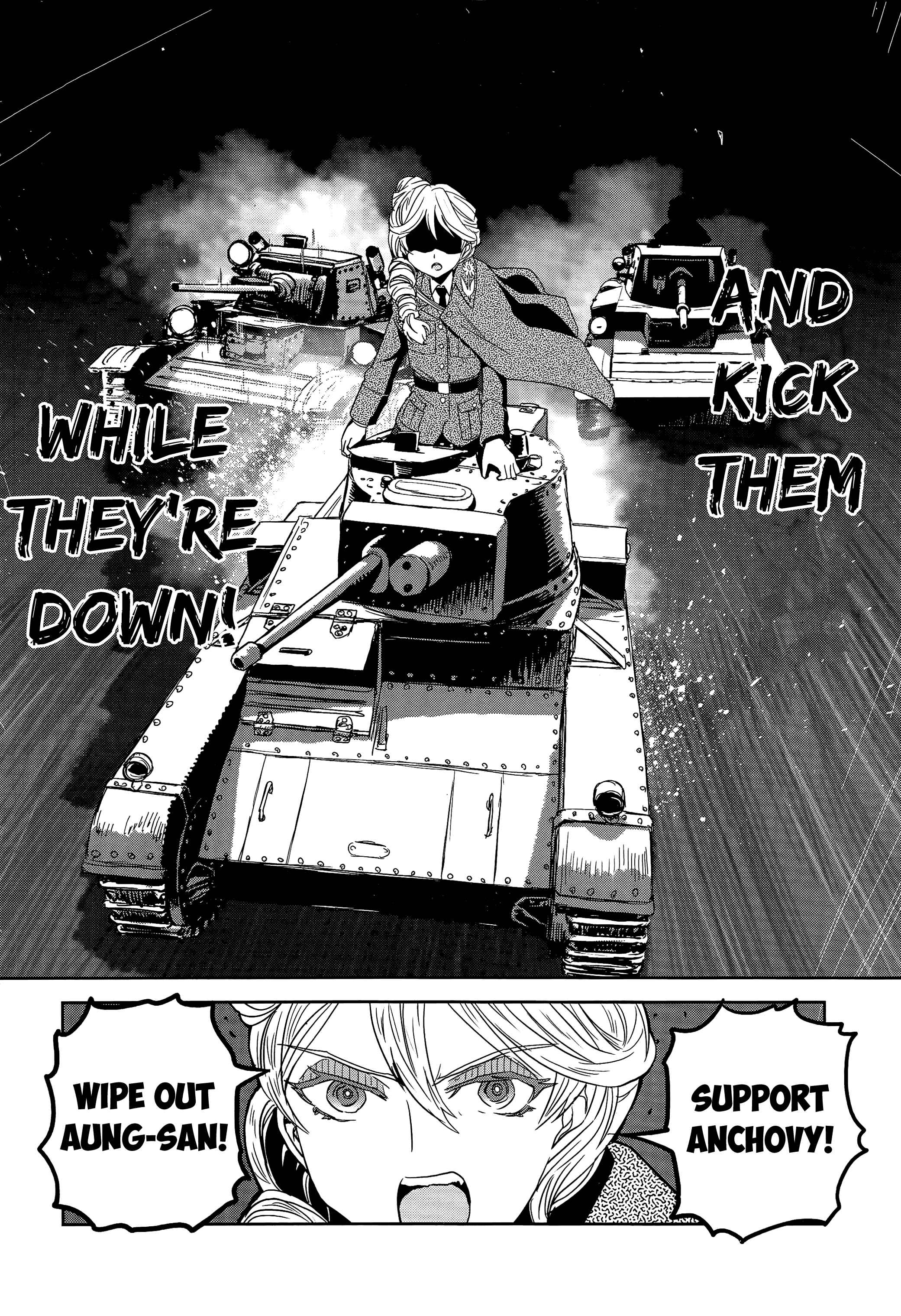 Girls und Panzer: Ribbon no Musha Chapter 38 - Page 22