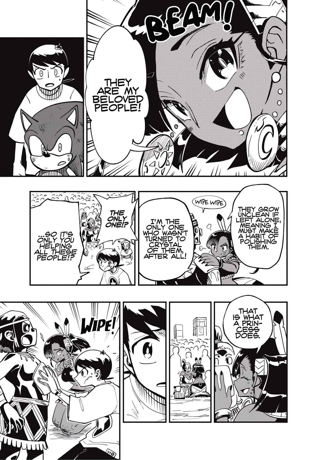 Sonic to Yuuki no Tsurugi Chapter 7 - Page 11