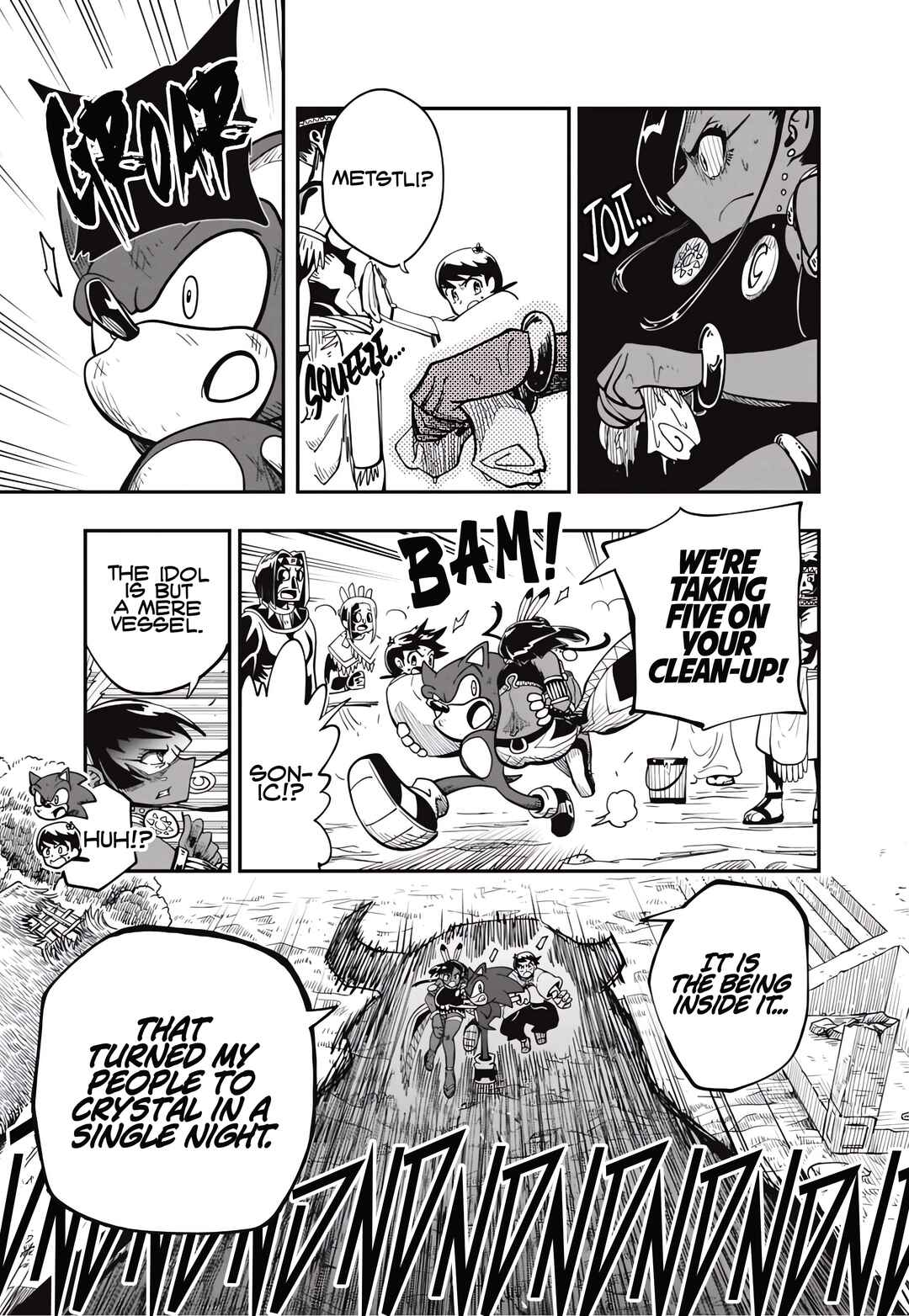 Sonic to Yuuki no Tsurugi Chapter 7 - Page 13