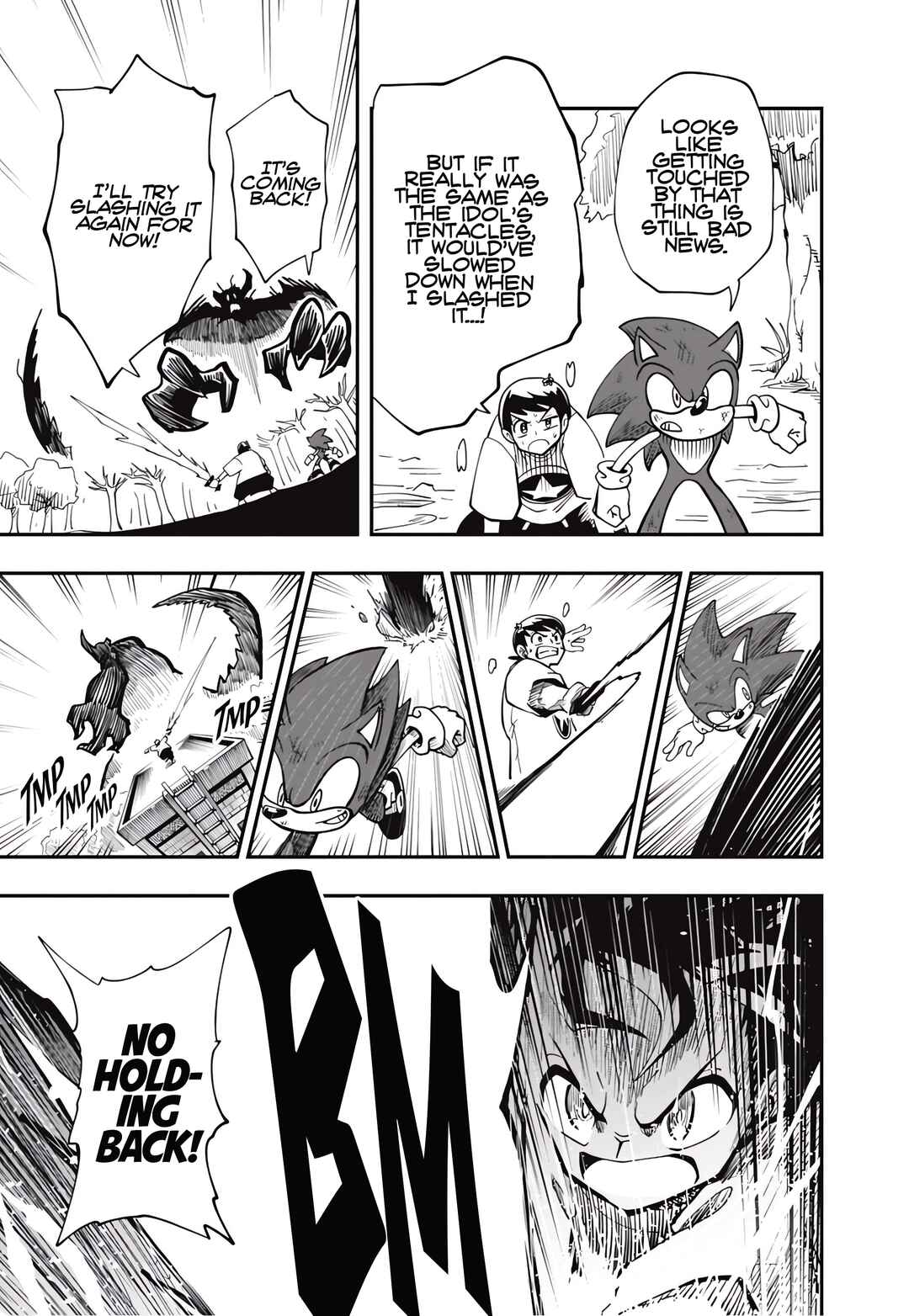 Sonic to Yuuki no Tsurugi Chapter 7 - Page 17