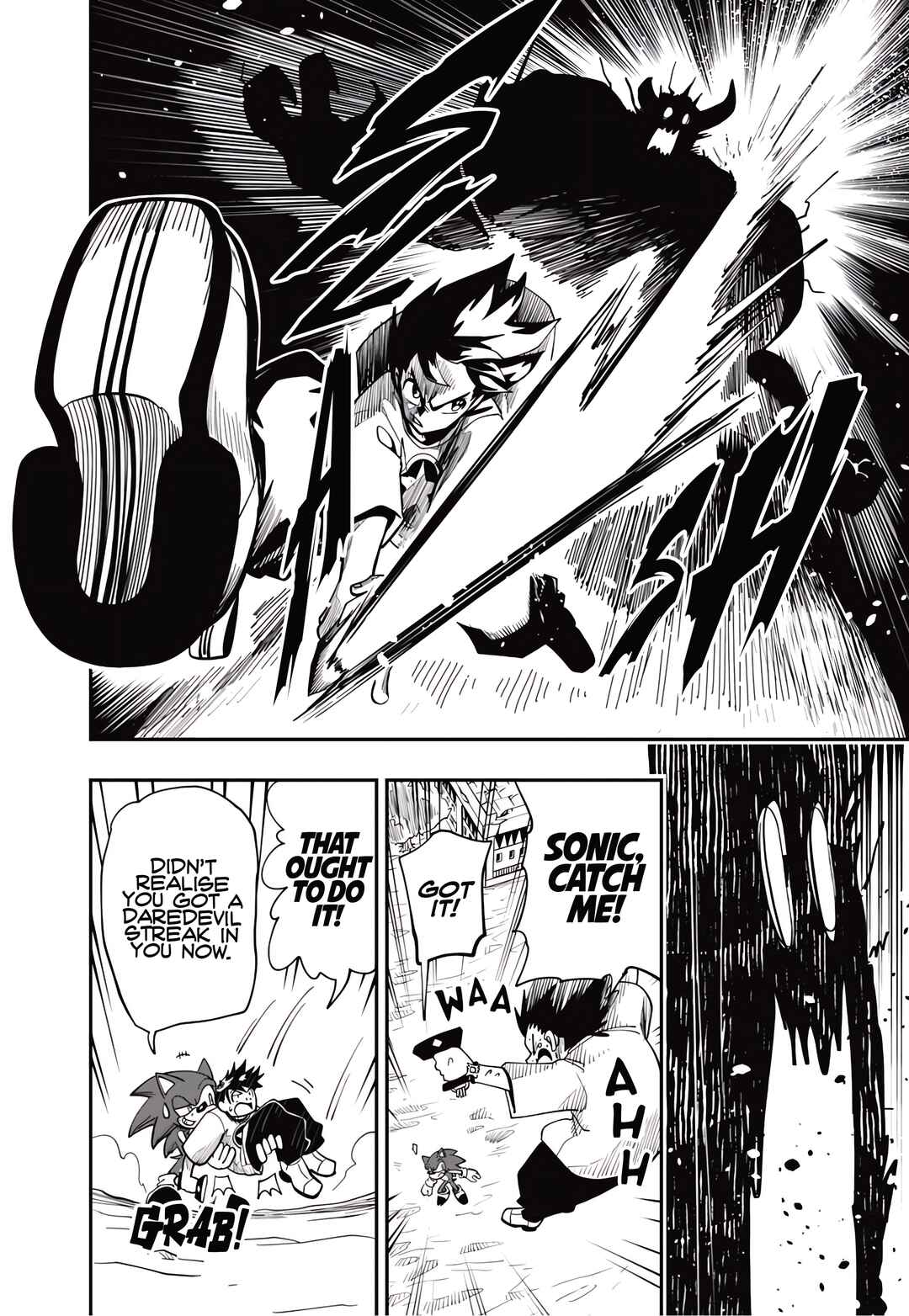 Sonic to Yuuki no Tsurugi Chapter 7 - Page 18