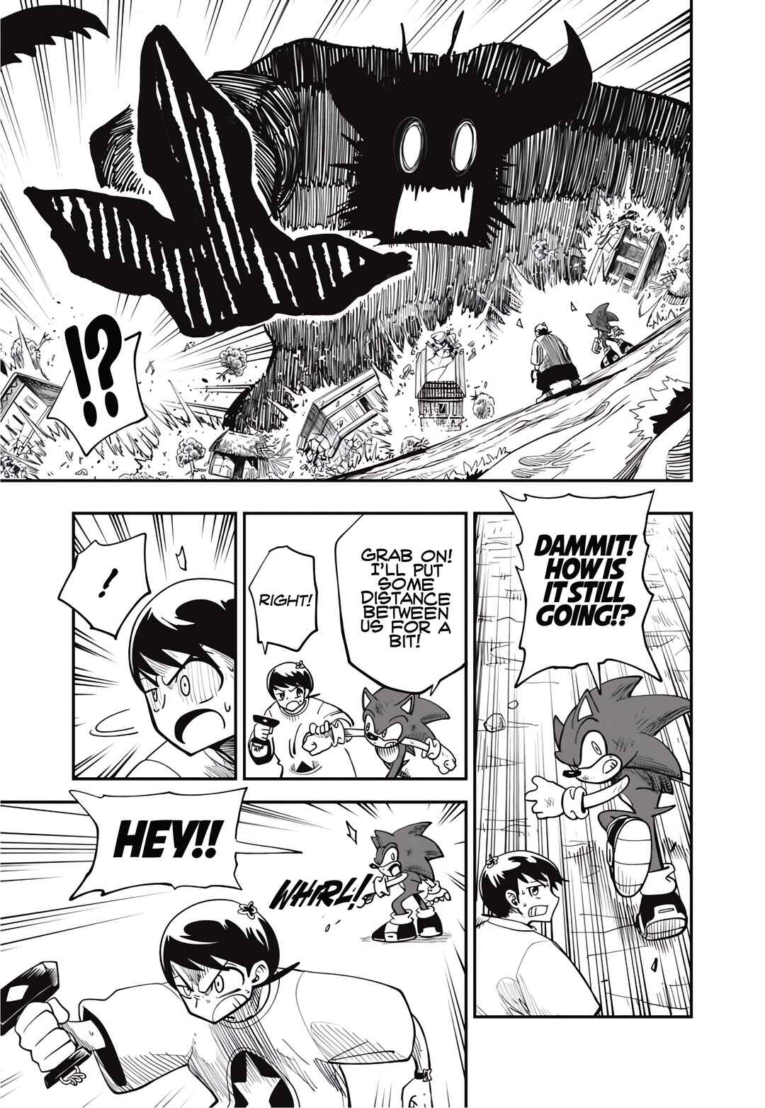 Sonic to Yuuki no Tsurugi Chapter 7 - Page 19