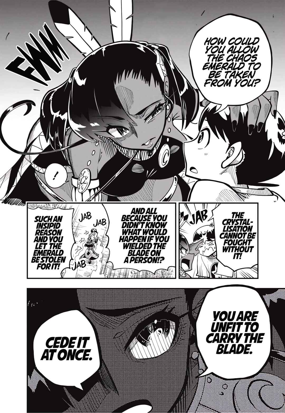 Sonic to Yuuki no Tsurugi Chapter 7 - Page 4