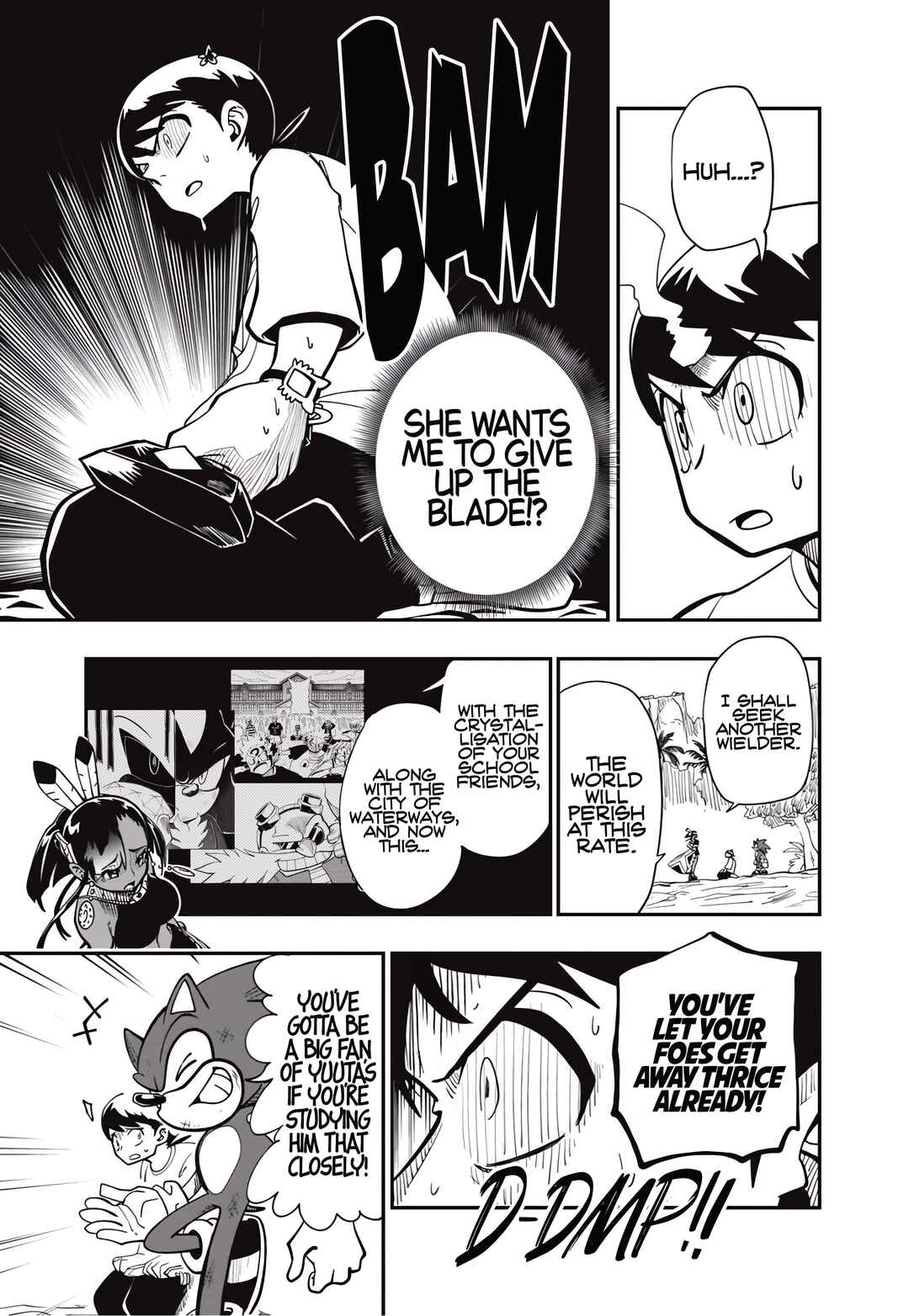 Sonic to Yuuki no Tsurugi Chapter 7 - Page 5