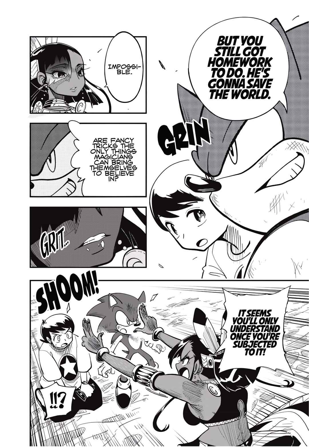 Sonic to Yuuki no Tsurugi Chapter 7 - Page 6