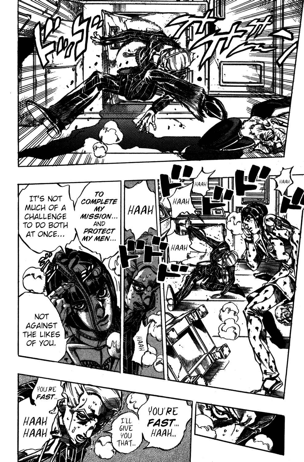 JoJo no Kimyou na Bouken: Part 5 - Ougon no Kaze Chapter 54 - Page 12