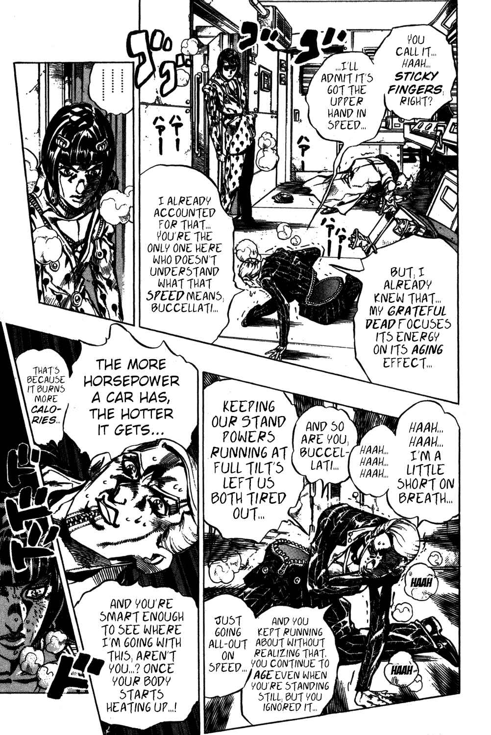 JoJo no Kimyou na Bouken: Part 5 - Ougon no Kaze Chapter 54 - Page 13