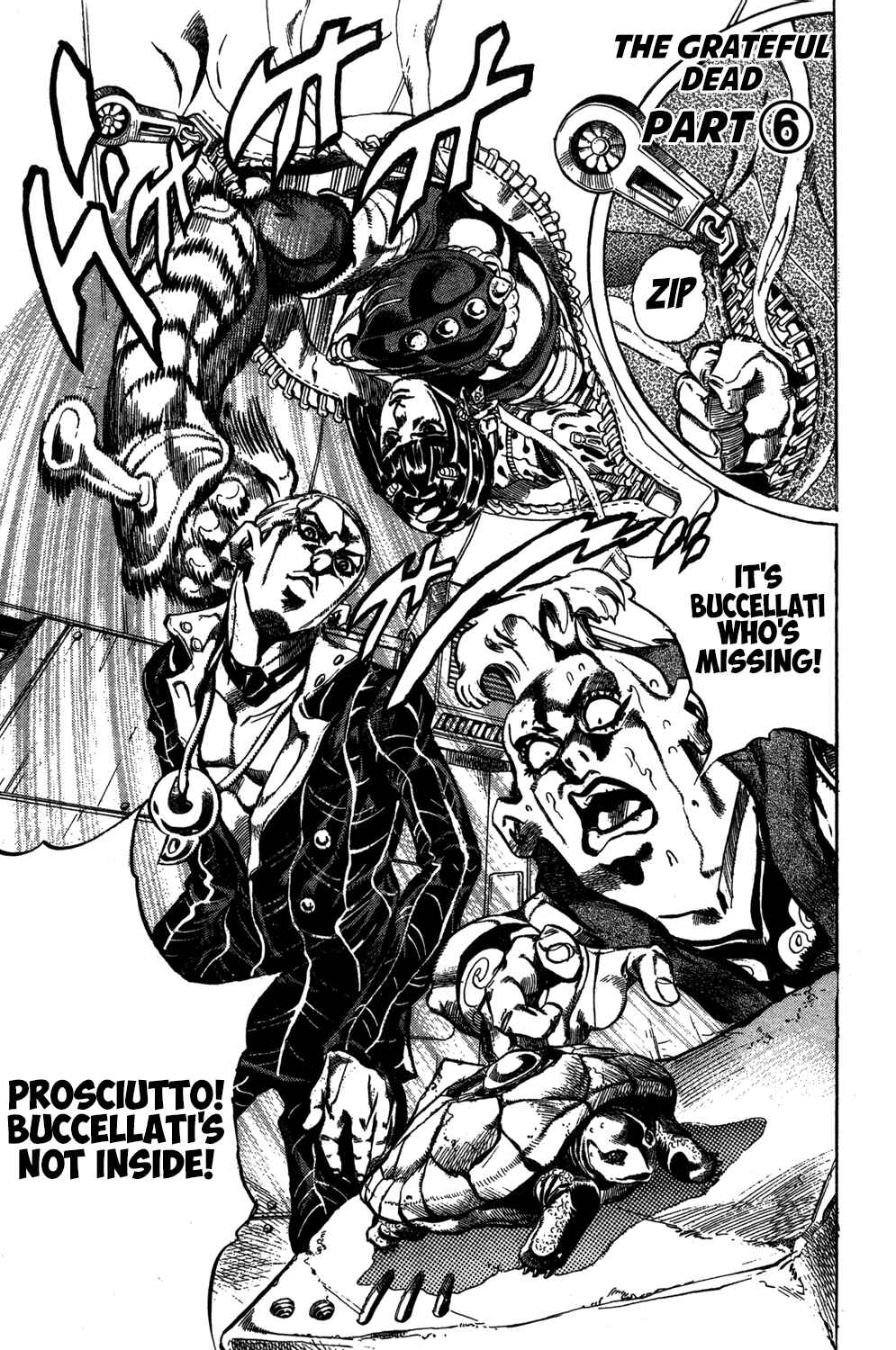 JoJo no Kimyou na Bouken: Part 5 - Ougon no Kaze Chapter 54 - Page 2