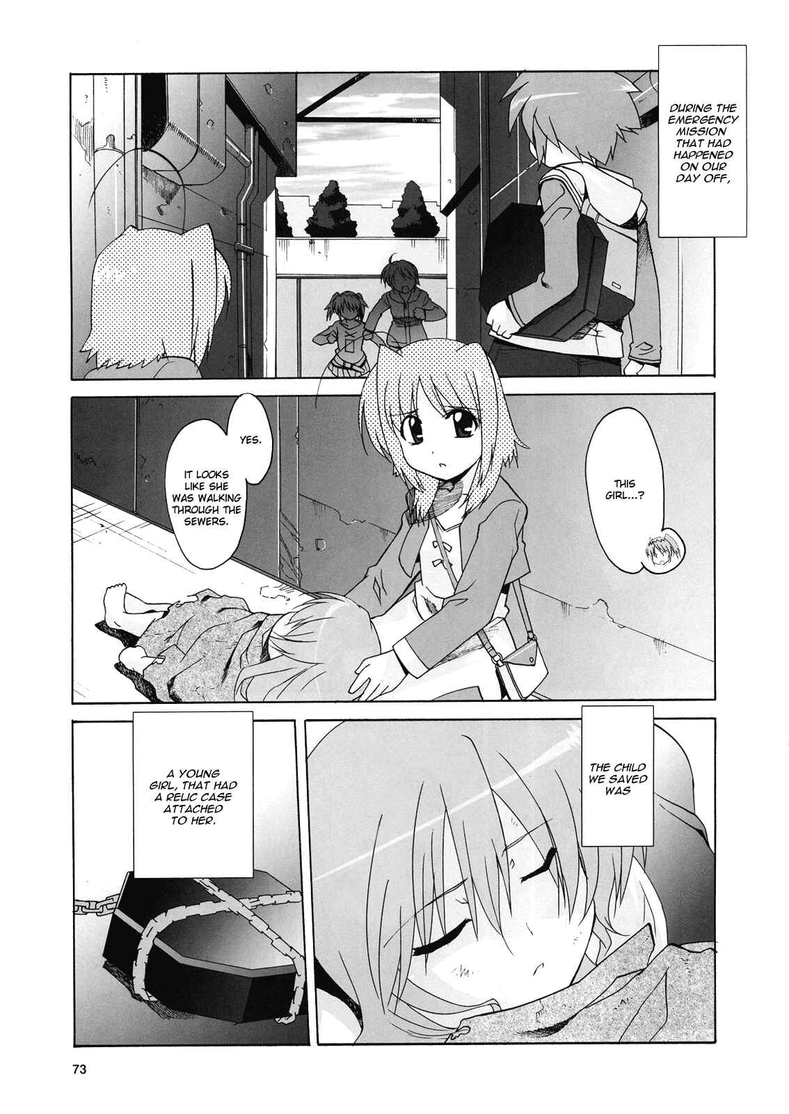 Mahou Shoujo Lyrical Nanoha StrikerS the Comics Chapter 10 - Page 1