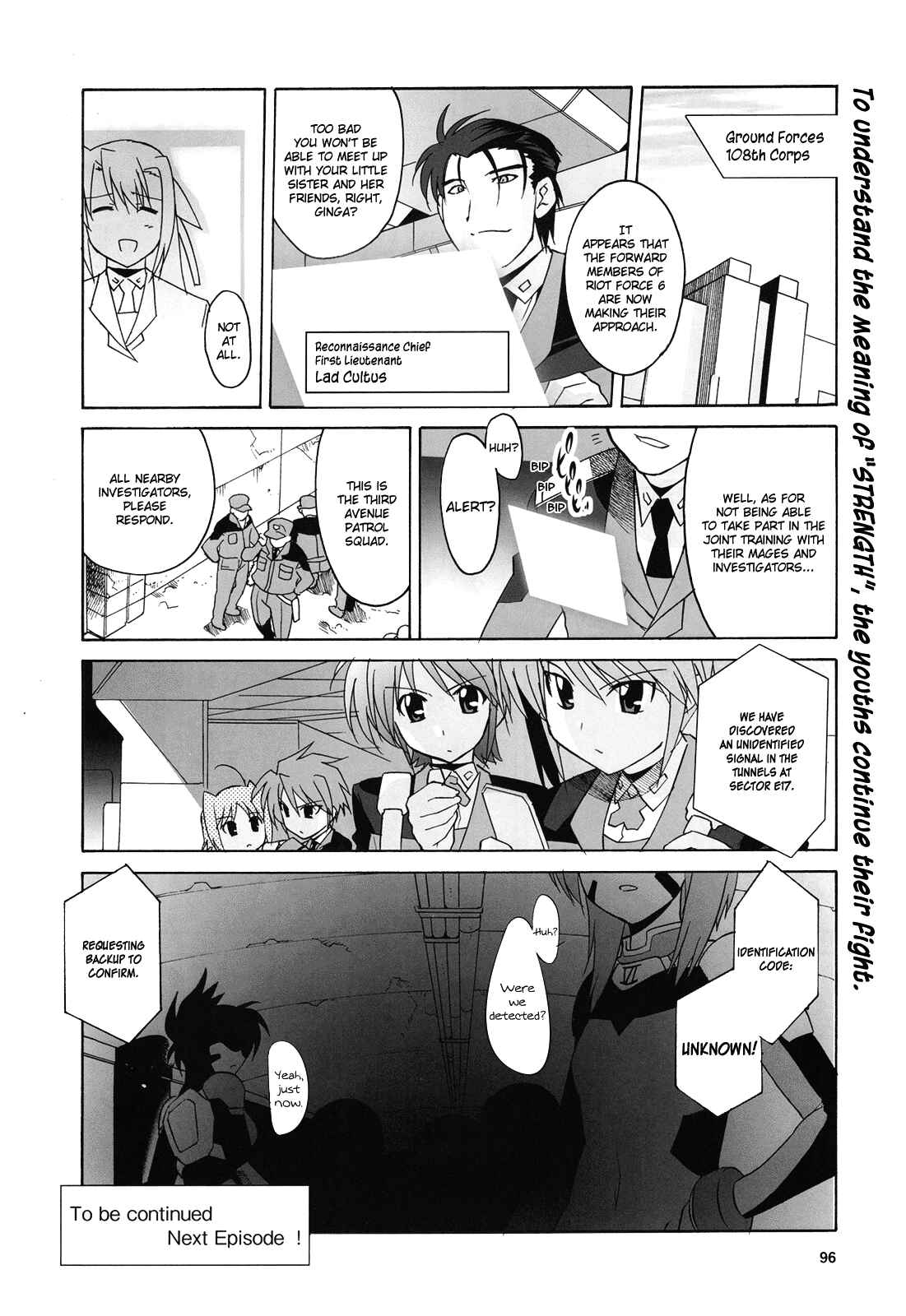 Mahou Shoujo Lyrical Nanoha StrikerS the Comics Chapter 10 - Page 24