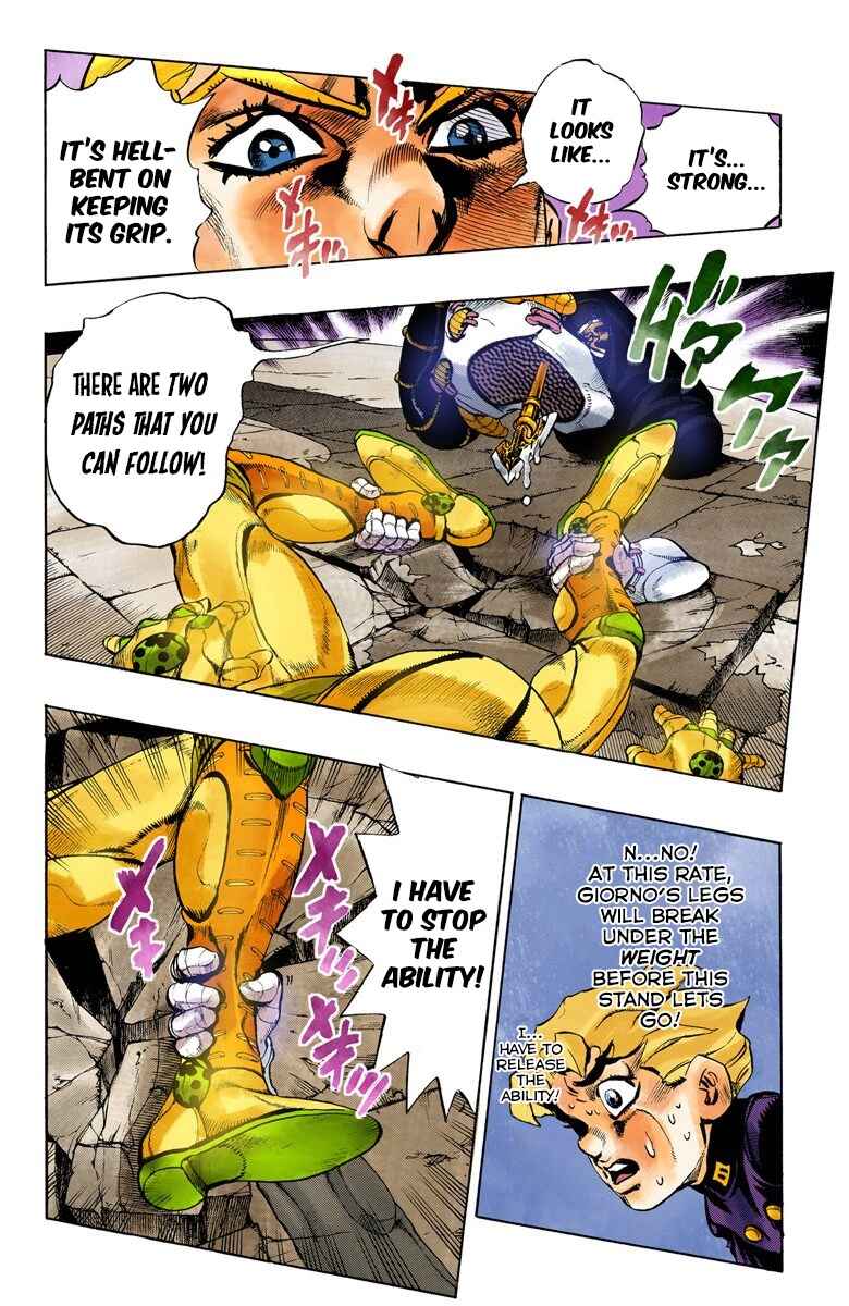 JoJo no Kimyou na Bouken: Part 5 - Ougon no Kaze Color-ban Chapter 15 - Page 10