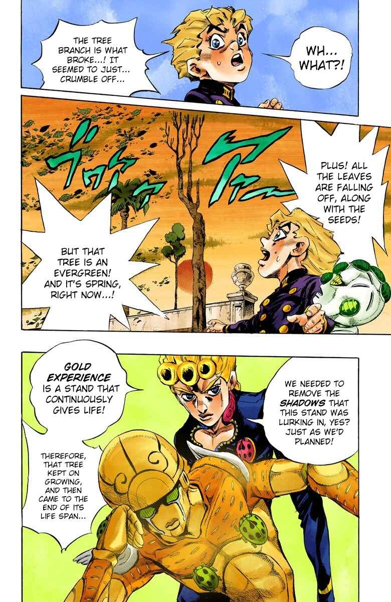 JoJo no Kimyou na Bouken: Part 5 - Ougon no Kaze Color-ban Chapter 15 - Page 13