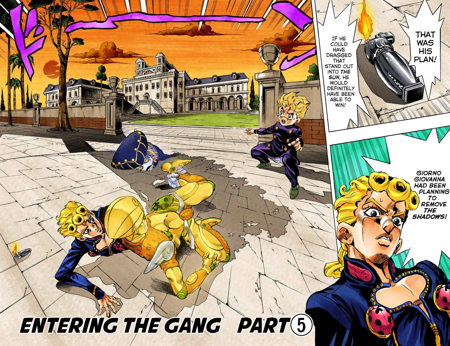 JoJo no Kimyou na Bouken: Part 5 - Ougon no Kaze Color-ban Chapter 15 - Page 3