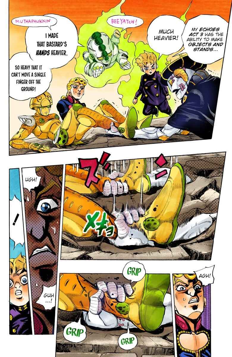 JoJo no Kimyou na Bouken: Part 5 - Ougon no Kaze Color-ban Chapter 15 - Page 8