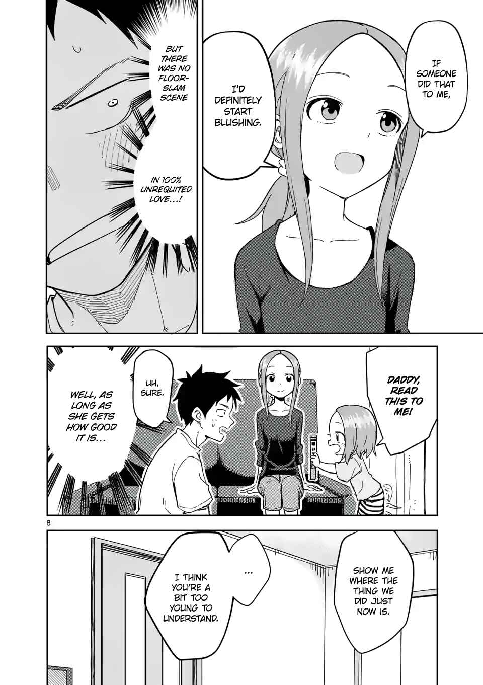 Karakai Jouzu no (Moto) Takagi-san Chapter 232 - Page 8