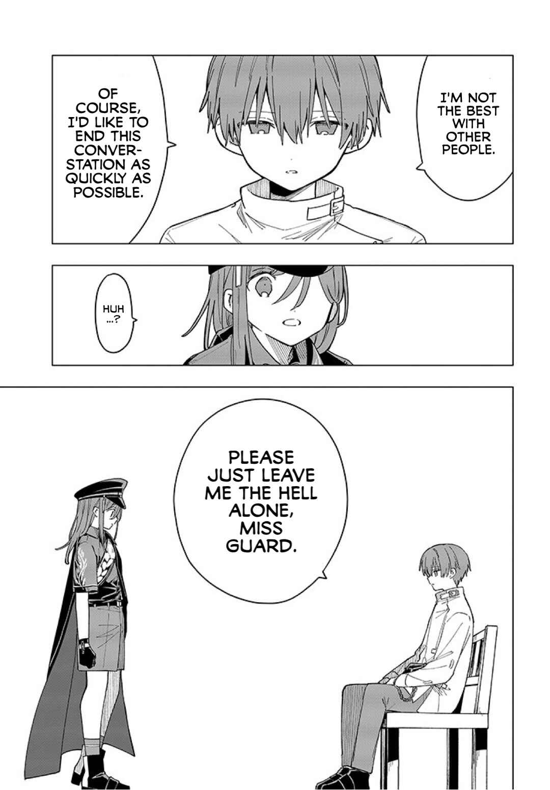 MILGRAM: Jikken Kangoku to Kanshu no Shoujo Chapter 3 - Page 19