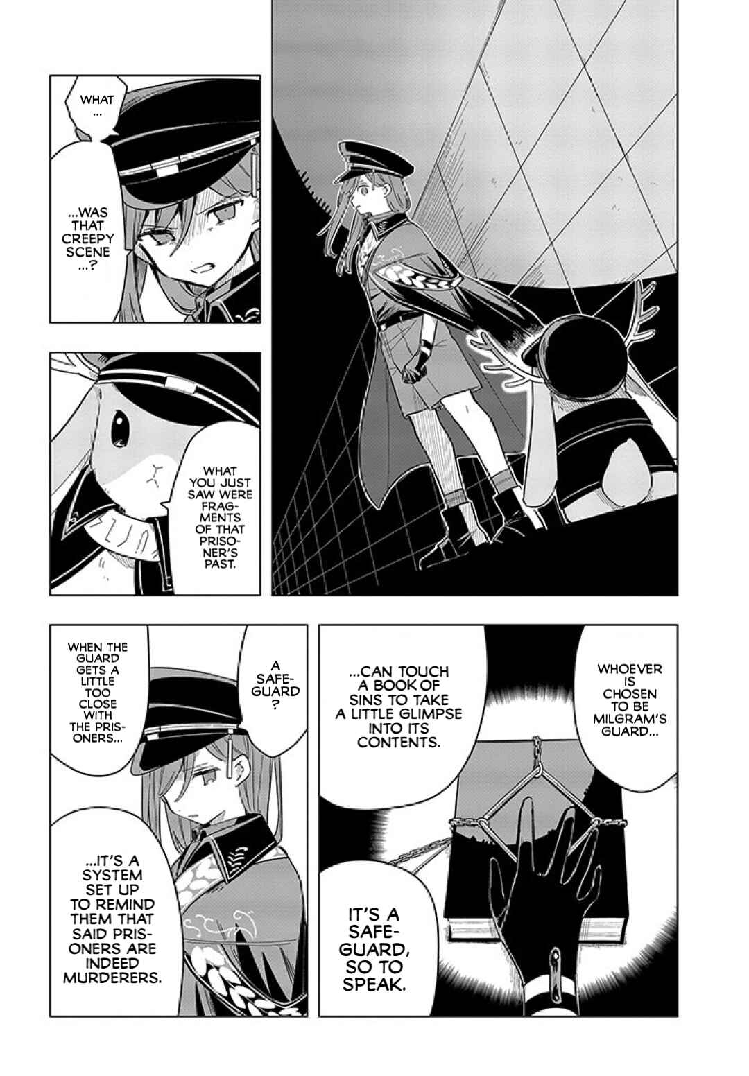 MILGRAM: Jikken Kangoku to Kanshu no Shoujo Chapter 3 - Page 8