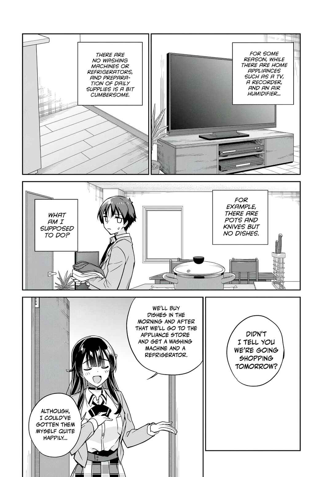 Ryoushin no Shakkin wo Katagawari Shite Morau Jouken wa Nihon Ichi Kawaii Joshikousei to Issho ni Kurasu Koto deshita. Chapter 6 - Page 11