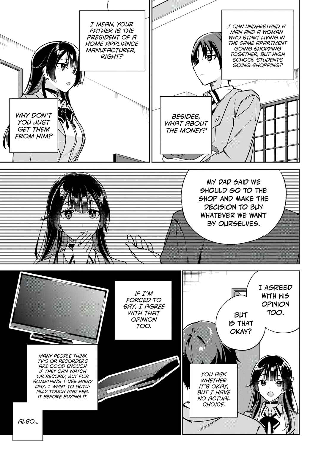 Ryoushin no Shakkin wo Katagawari Shite Morau Jouken wa Nihon Ichi Kawaii Joshikousei to Issho ni Kurasu Koto deshita. Chapter 6 - Page 12