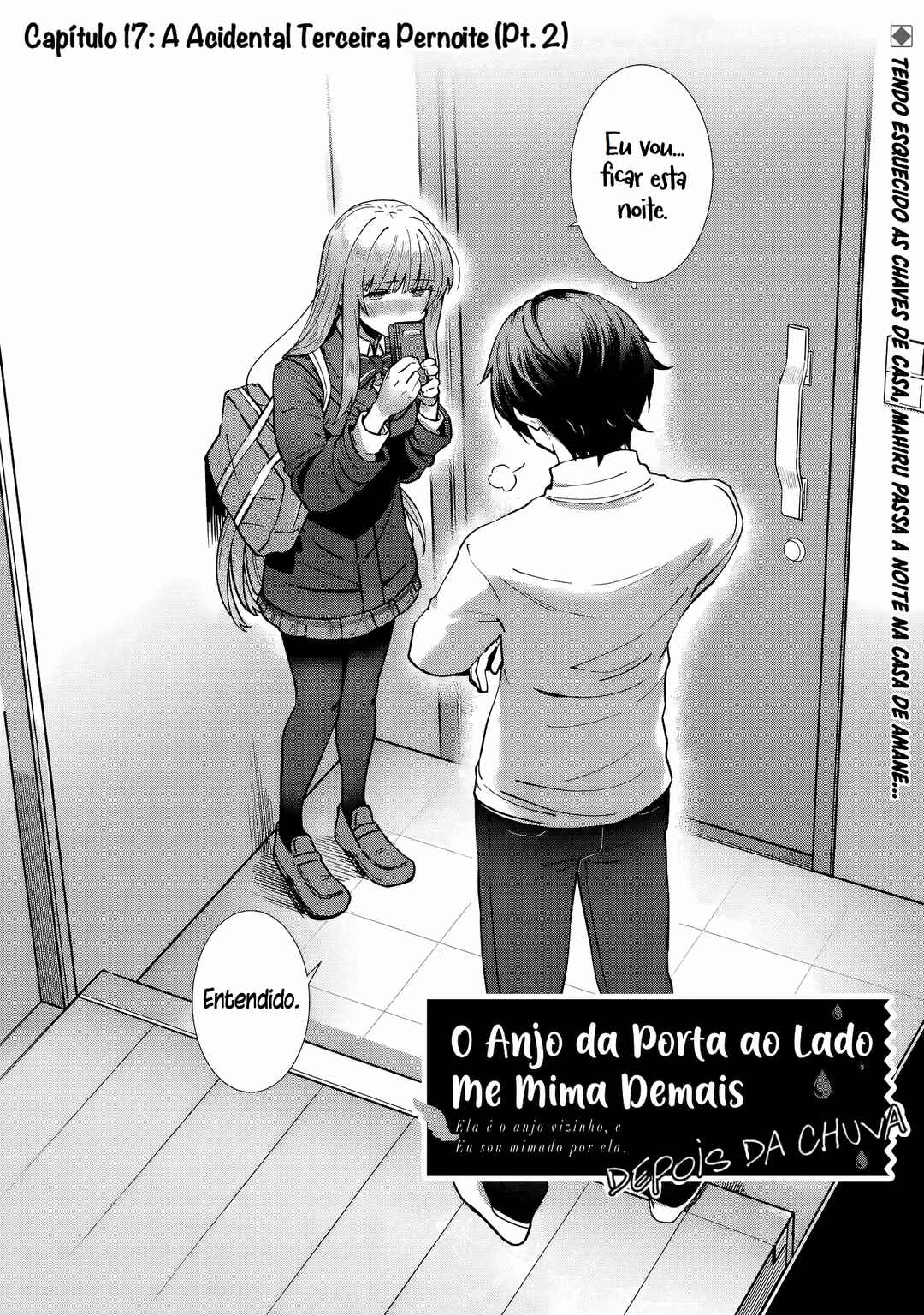Otonari no Tenshi-sama ni Itsunomanika Dame Ningen ni Sareteita Ken: after the rain Chapter 17 - Page 1