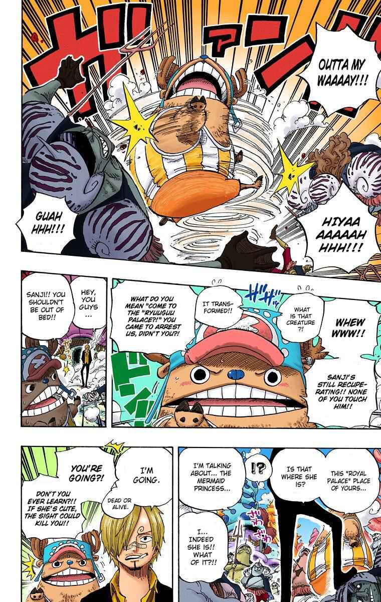 One Piece (Official Colored) Chapter 614 - Page 10