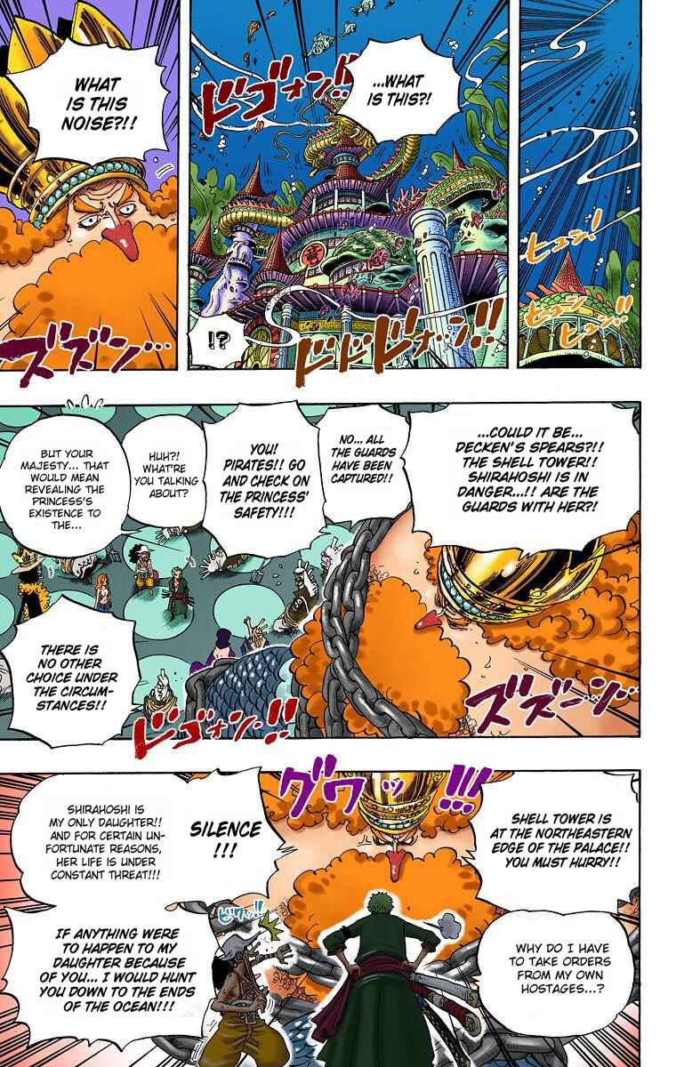 One Piece (Official Colored) Chapter 614 - Page 13