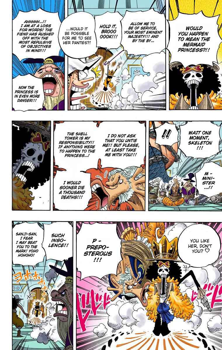One Piece (Official Colored) Chapter 614 - Page 14