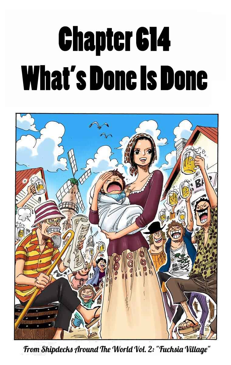One Piece (Official Colored) Chapter 614 - Page 2