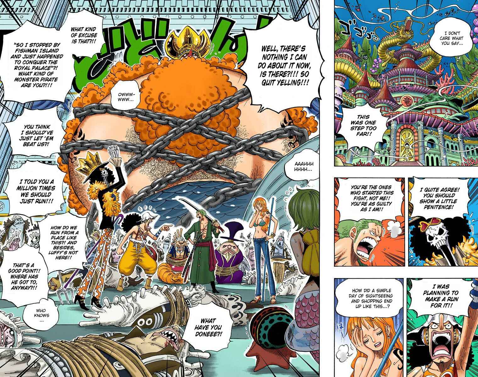 One Piece (Official Colored) Chapter 614 - Page 3