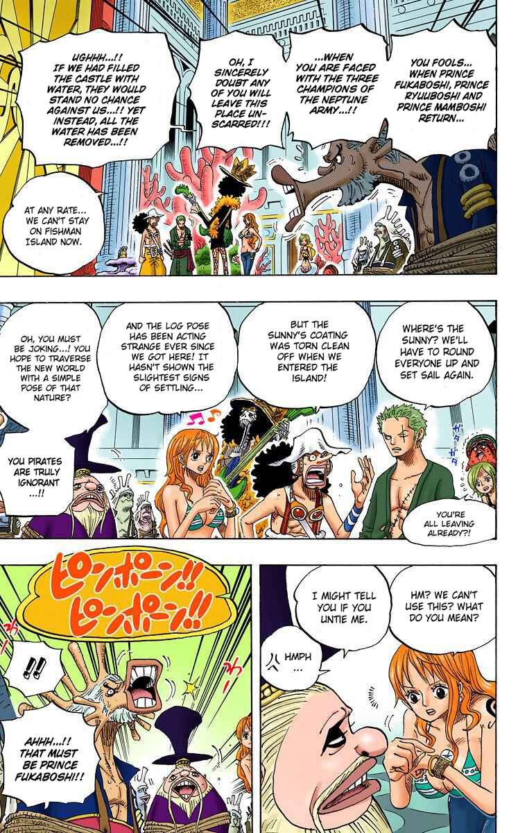 One Piece (Official Colored) Chapter 614 - Page 5