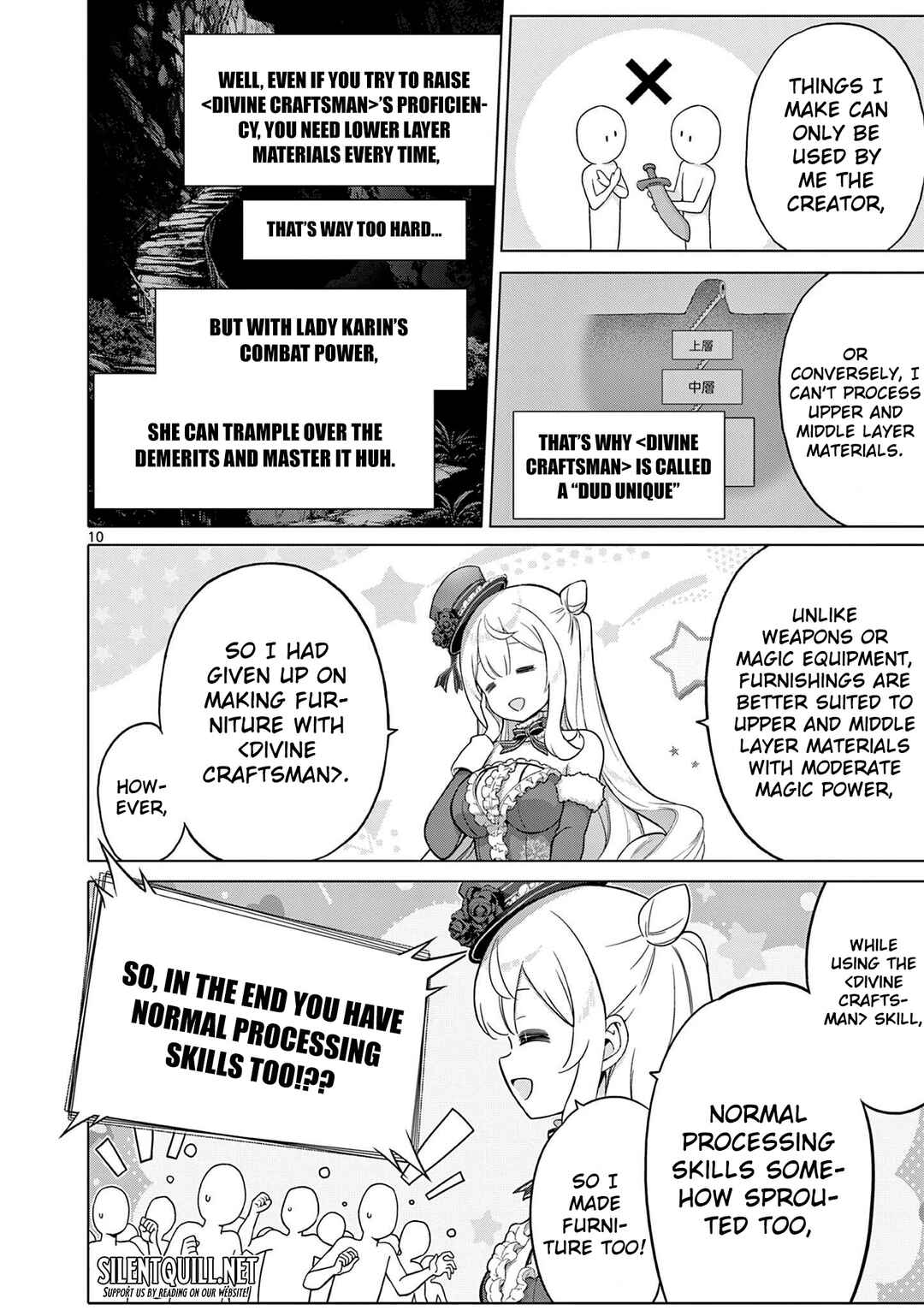 Ojousama-kei Teihen Dungeon Haishinsha, Meiwaku-kei o Bokottara Bazutte Densetsu ni Nattemasu wa!? Chapter 10 - Page 10