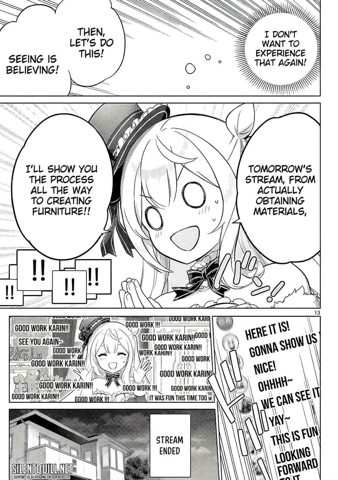 Ojousama-kei Teihen Dungeon Haishinsha, Meiwaku-kei o Bokottara Bazutte Densetsu ni Nattemasu wa!? Chapter 10 - Page 13