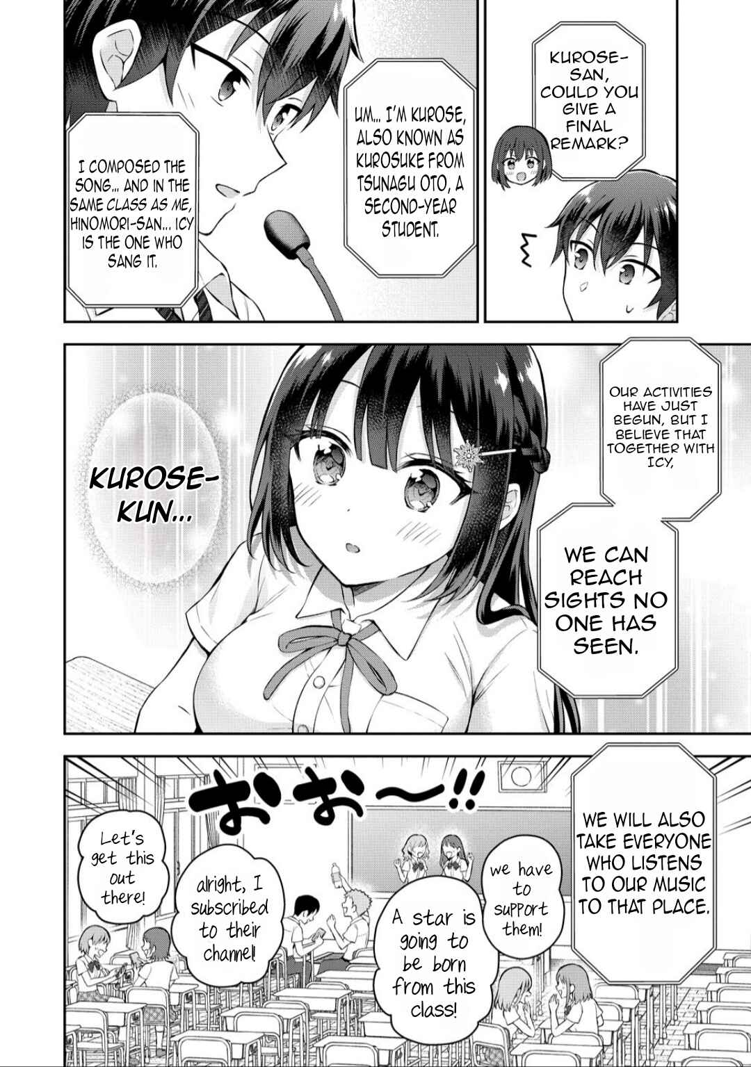 Tonari no Seki no Inkya Joshi ga Oshi Utaite Datta ~Ore no Kyoku o Uttatekure!~ Chapter 15 - Page 10