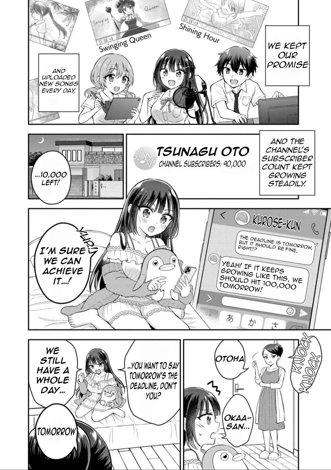 Tonari no Seki no Inkya Joshi ga Oshi Utaite Datta ~Ore no Kyoku o Uttatekure!~ Chapter 15 - Page 12