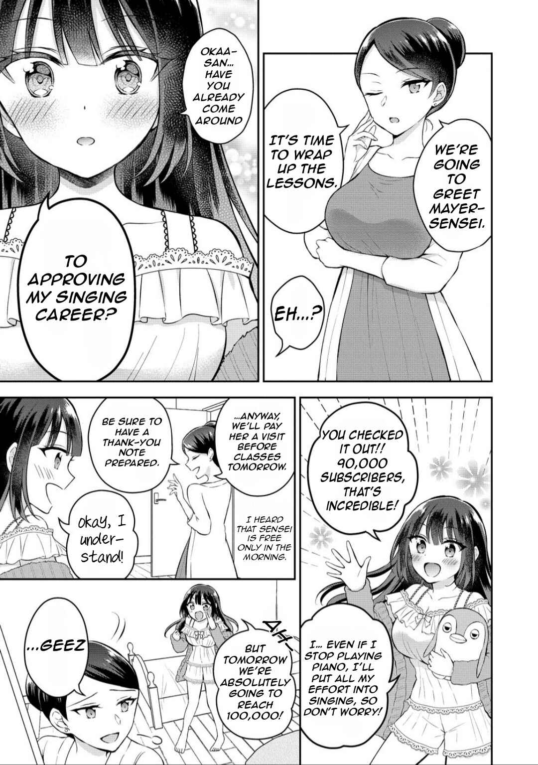 Tonari no Seki no Inkya Joshi ga Oshi Utaite Datta ~Ore no Kyoku o Uttatekure!~ Chapter 15 - Page 13
