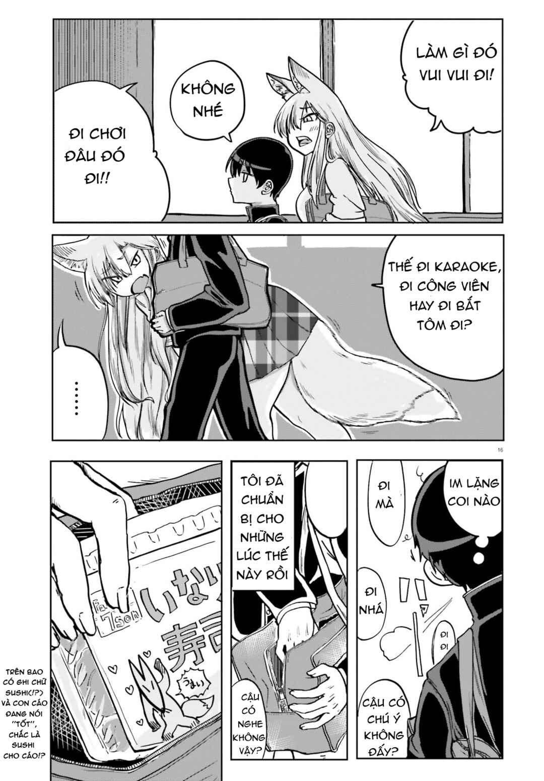 Okitsune Gal Katabami-san Chapter 1 - Page 15