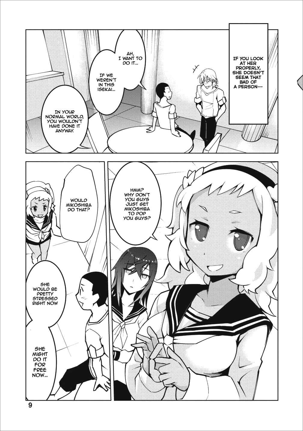 Class Ten'i de Ore dake Haburareta node, Doukyuusei Harem Tsukuru koto ni shita Chapter 6 - Page 8