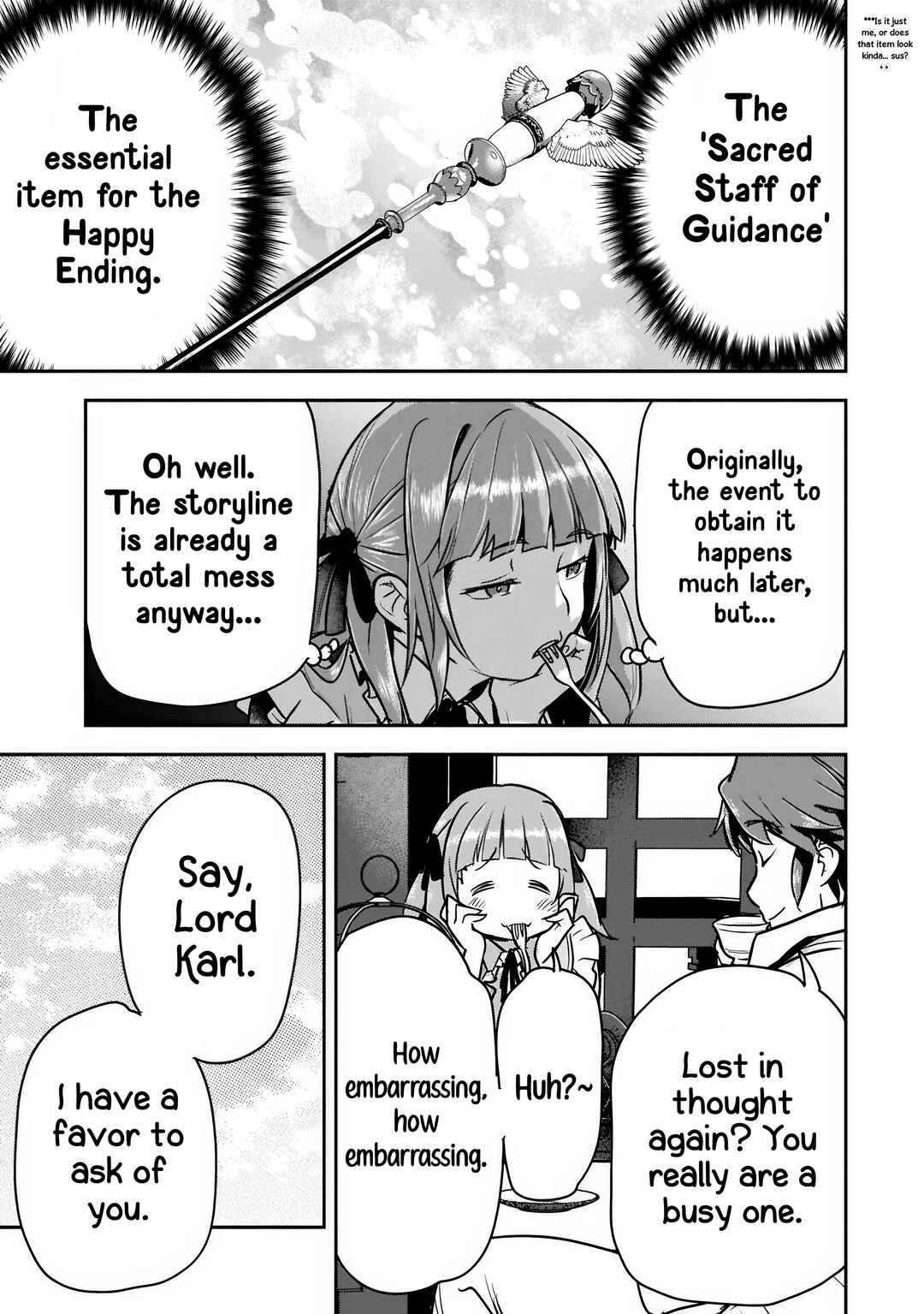Chounin A wa Akuyaku Reijou o Doushitemo Sukuitai: Dobu to Sora to Koori no Himegimi Chapter 43.1 - Page 8