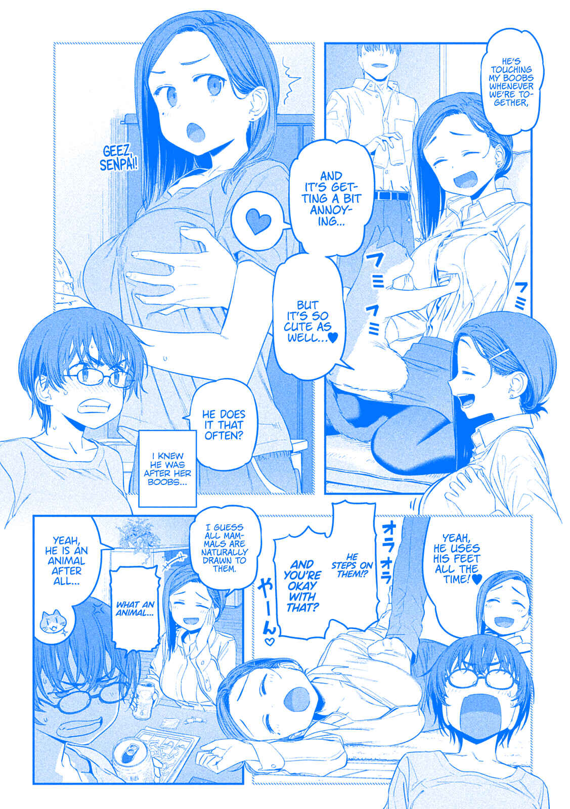Getsuyoubi no Tawawa (Blue) (Fan Colored) Chapter 35 - Page 4
