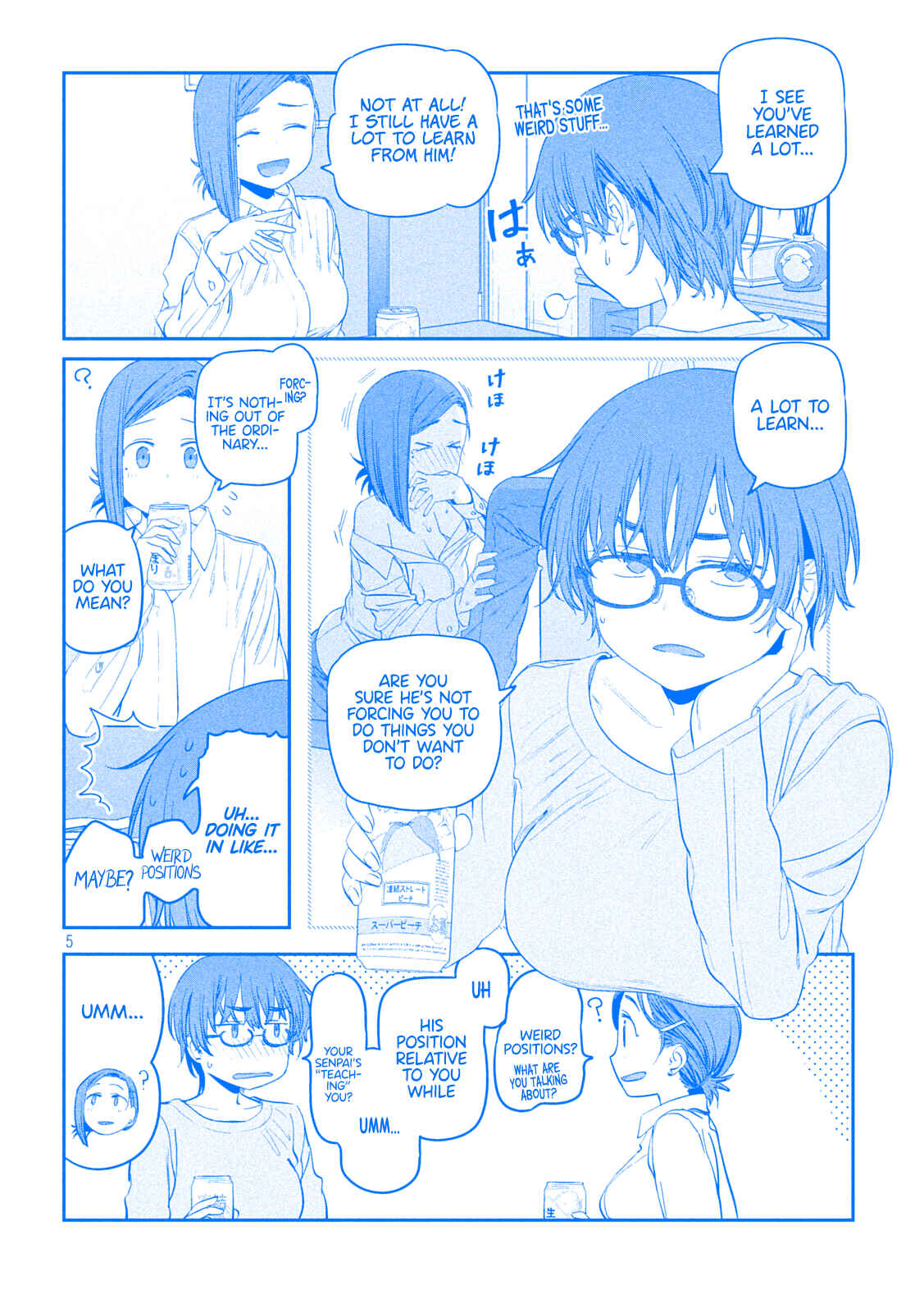 Getsuyoubi no Tawawa (Blue) (Fan Colored) Chapter 35 - Page 5